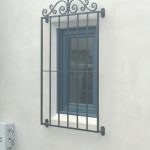 Iron window grate