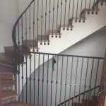 Full stair banister